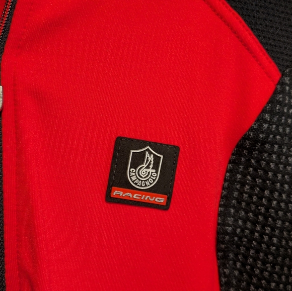 Campagnolo Racing Brand Women’s Cycling Jacket W Collection 2007 Size Large Red - Picture 3 of 5